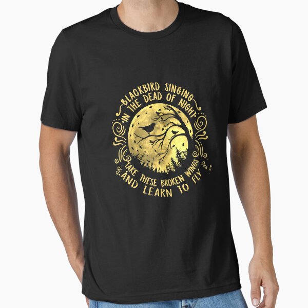 Item preview, Blackbird Singing In The Dead Of Night Take These Broken Wings And Learn To Fly designed and sold by bomvalare.