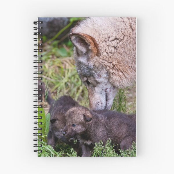 Artikelvorschau, Timber Wolf And Pups entworfen und verkauft von WolvesOnly.