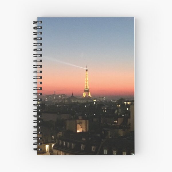 Item preview, Paris: Eiffel Tower Pink Sunset designed and sold by genuinefrance.