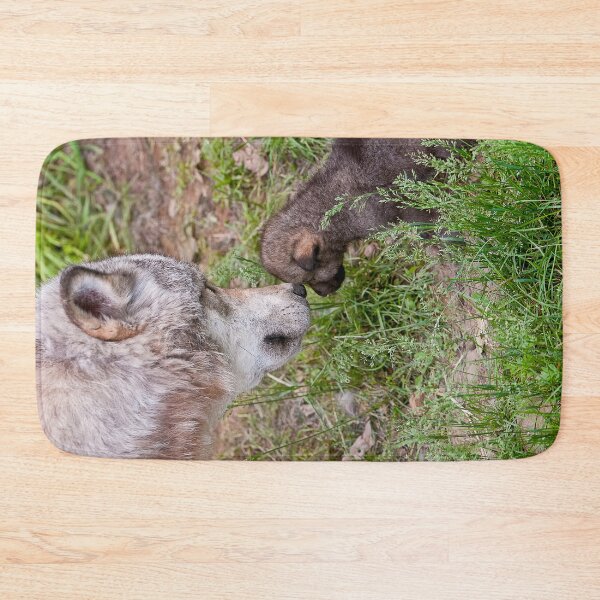 Item preview, Timber Wolf And Pup designed and sold by WolvesOnly.