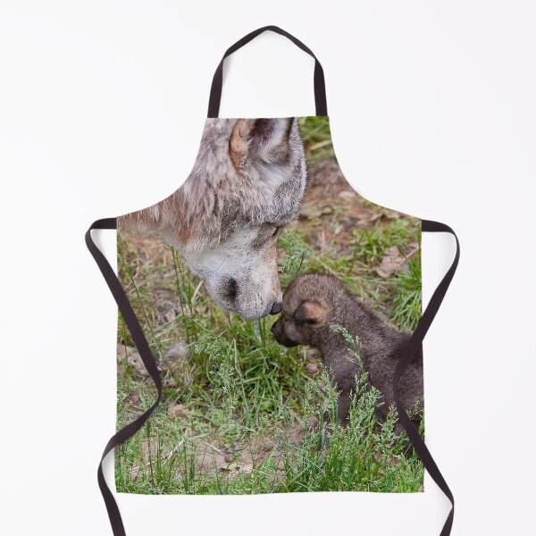 Item preview, Timber Wolf And Pup designed and sold by WolvesOnly.