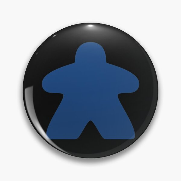 Item preview, Blue Meeple   designed and sold by BAndPStudioMAMa.