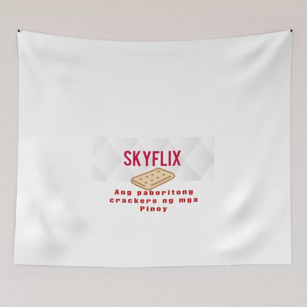 Item preview, Skyflakes and Netflix fusion designed and sold by AissTee.