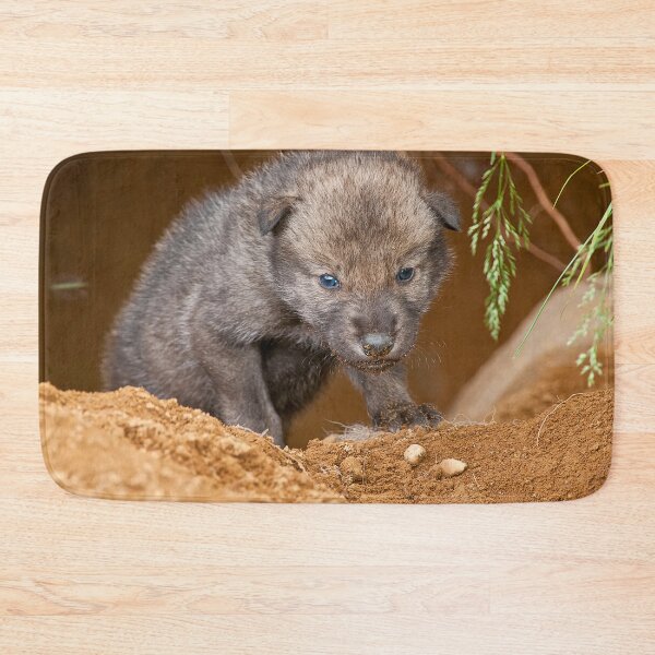 Item preview, Timber Wolf Pup designed and sold by WolvesOnly.