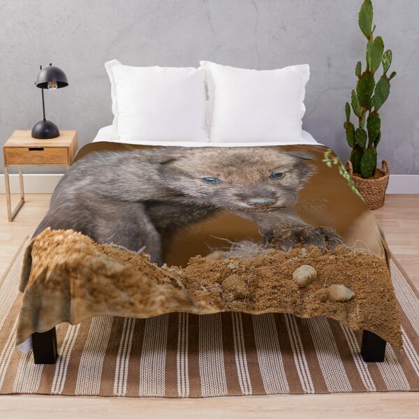 Item preview, Timber Wolf Pup designed and sold by WolvesOnly.