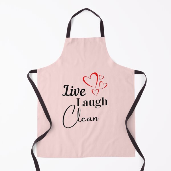 Item preview, Live Laugh Clean Novelty Cleaning Lady Housekeeper Janitor designed and sold by SavvyCleaner.