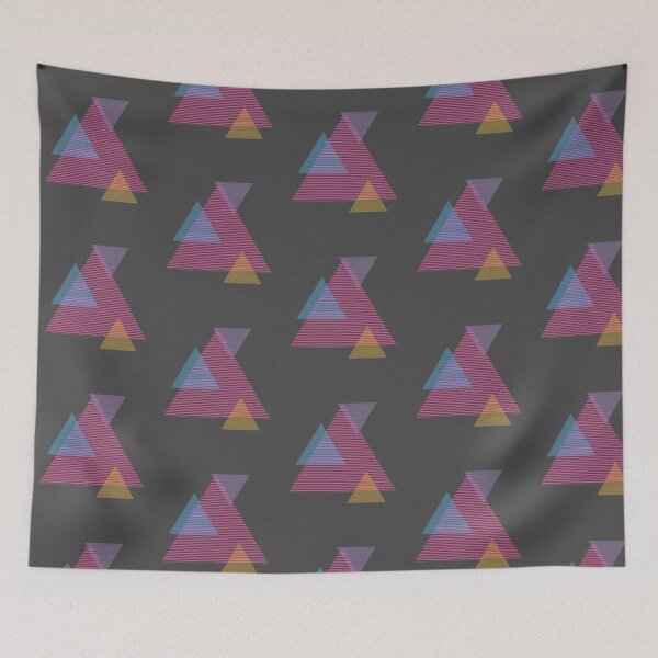 Item preview, Abstract Triangles Geometric Shapes - Modern Abstract Geometric Art designed and sold by jacnotjac.