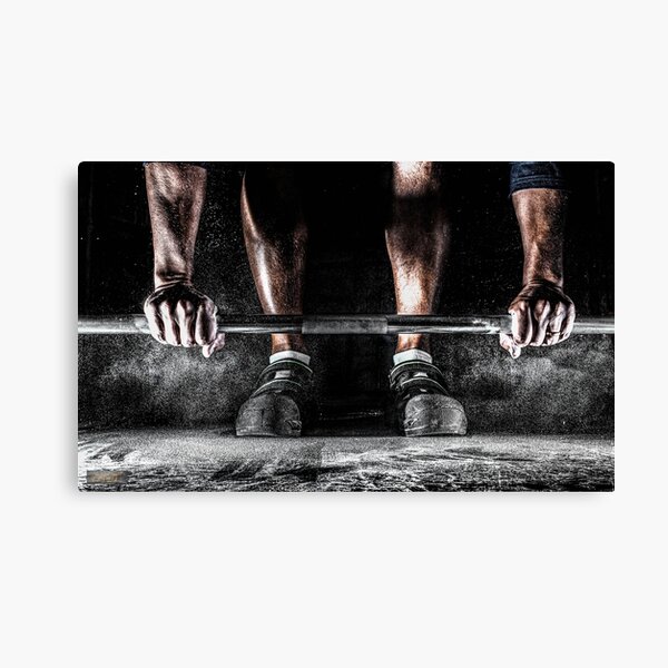 Deadlift Canvas Print