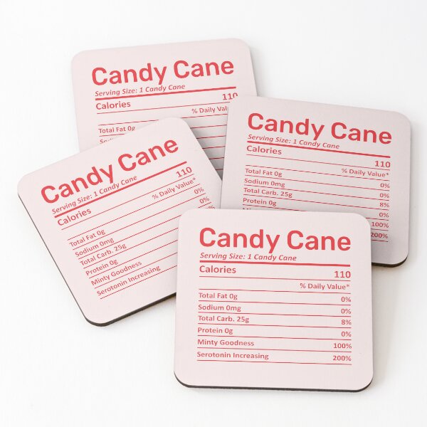 Item preview, Christmas Candy Cane Nutrition Facts Funny Family Matching Xmas Pajama designed and sold by alenaz.