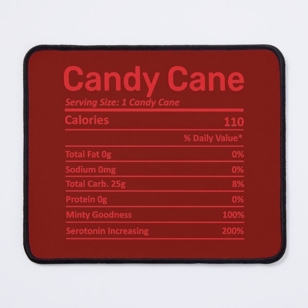 Item preview, Christmas Candy Cane Nutrition Facts Funny Family Matching Xmas Pajama designed and sold by alenaz.
