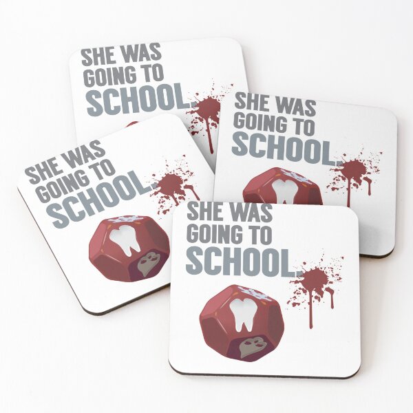Item preview, Death at School   designed and sold by BAndPStudioMAMa.