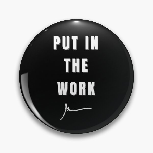 Item preview, put in the work designed and sold by RedRogner.