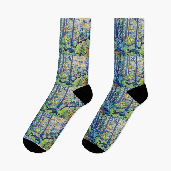 Item preview, Cat Sleeping in Jungle designed and sold by Janice Schiff.
