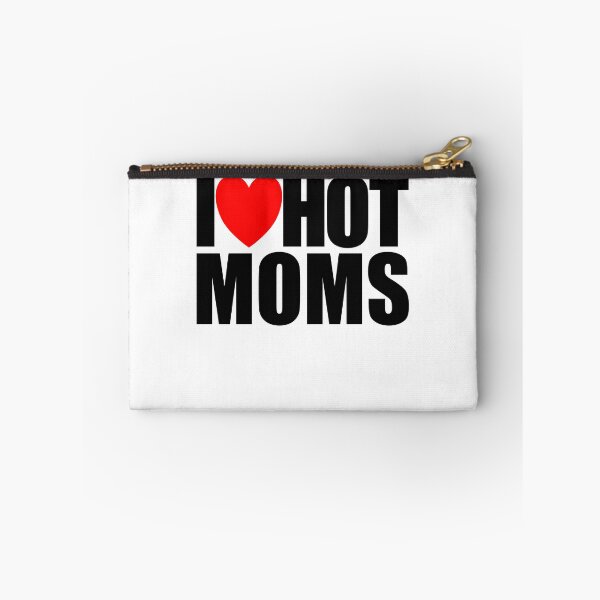 Item preview, I Love Hot Moms Red Heart Hot Mother I Love Hot Moms Gear designed and sold by DynamicDesign.