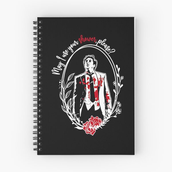 Item preview, May I Use Your Shower, Please? (black background) designed and sold by creepylicious.