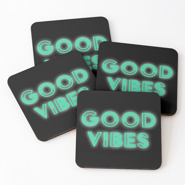 Item preview, Good Vibes Neon Sign designed and sold by Billi French Illustrations.