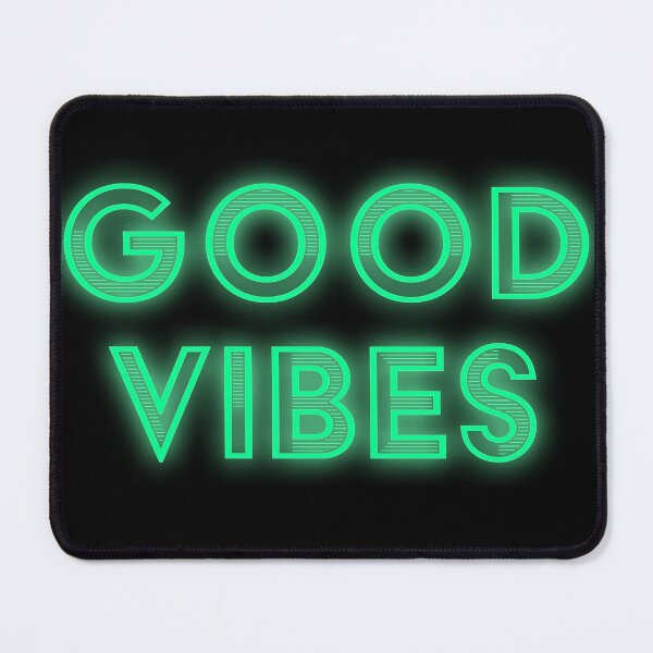 Item preview, Good Vibes Neon Sign designed and sold by Billi French Illustrations.