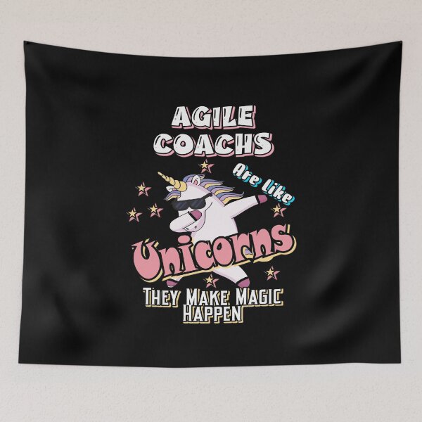 Artikelvorschau, Agile Coach Make Magic Happen entworfen und verkauft von GoldStarling.
