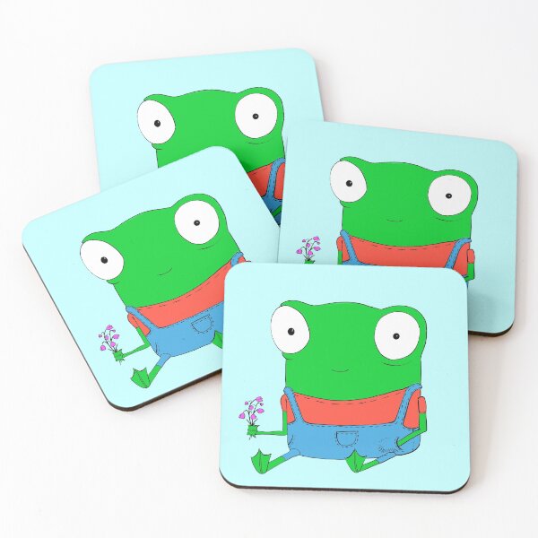 Item preview, Cute frog overalls with flowers designed and sold by Belgian-App3l.