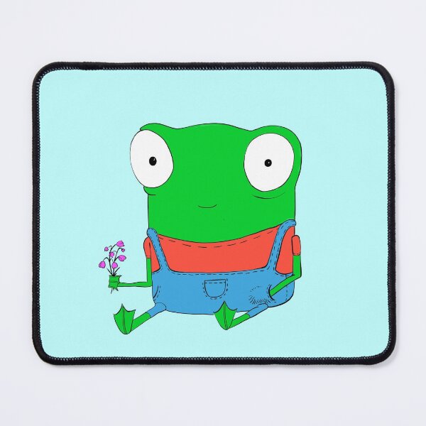 Item preview, Cute frog overalls with flowers designed and sold by Belgian-App3l.