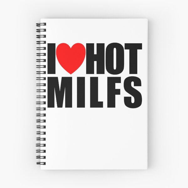 Item preview, I Love Hot MILFS Red Heart Love Hot Mom I Love Hot MILFS Gear designed and sold by DynamicDesign.