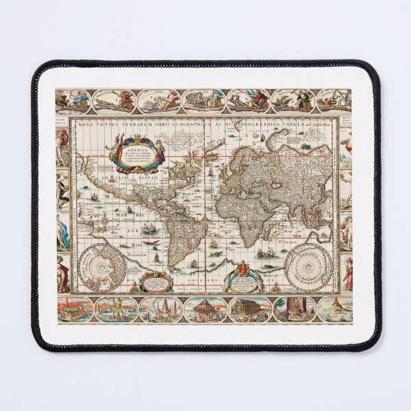 Item preview, Vintage Map Art Print designed and sold by Eva Vincent.