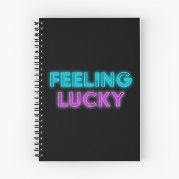 Item preview, Feeling Lucky Neon Sign designed and sold by Billi French Illustrations.