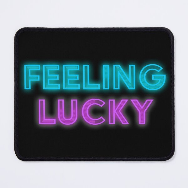 Item preview, Feeling Lucky Neon Sign designed and sold by Billi French Illustrations.