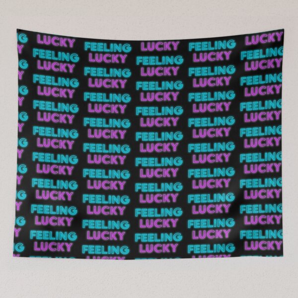 Item preview, Feeling Lucky Neon Sign designed and sold by Billi French Illustrations.