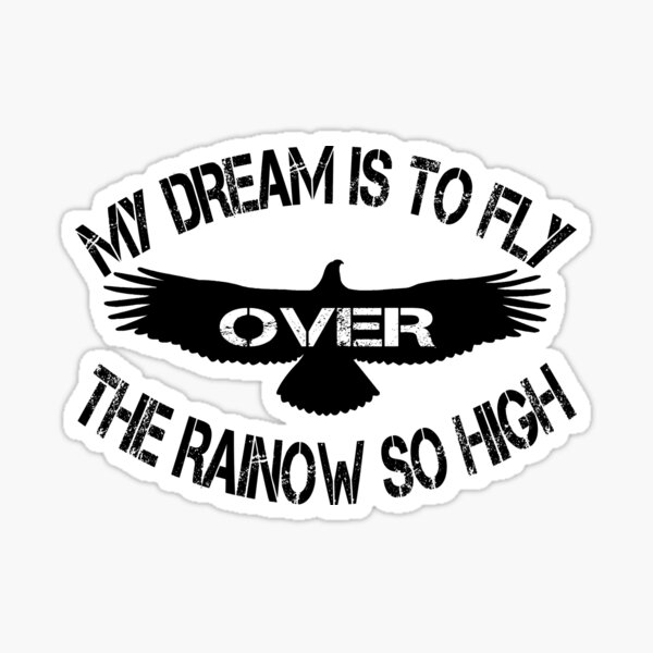 my dream is to fly over the rainbow so high remix