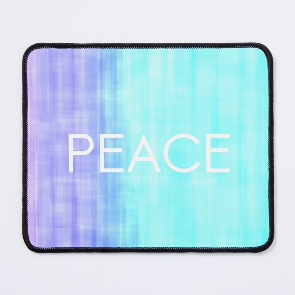 Item preview, PEACE sign in blue gradient designed and sold by Javier Narváez Solarte.
