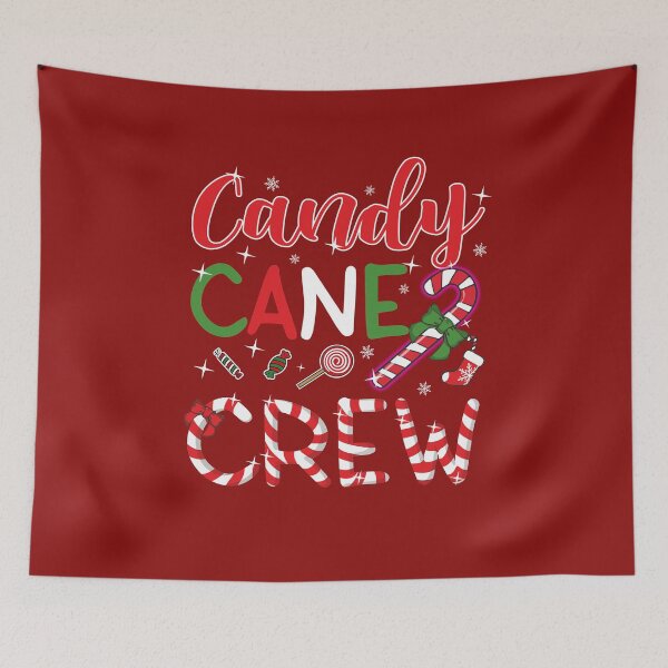 Item preview, Candy Cane Crew Funny Christmas Family Matching Pajama  designed and sold by alenaz.
