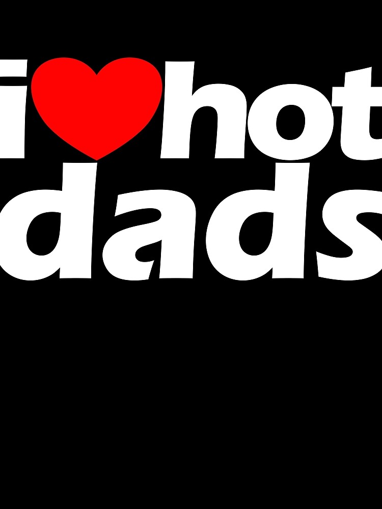 Thumbnail 3 von 3, Tuch, I Love Hot Dads Red Heart Hot Father I Love Hot Dads Gear designt und verkauft von DynamicDesign.