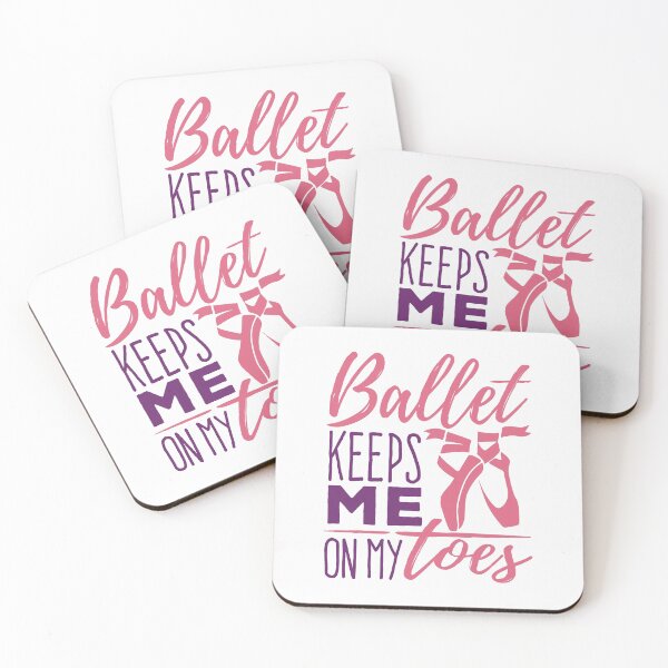 Item preview, Ballet Keeps Me On My Toes Ballerina Dancer designed and sold by jaygo.