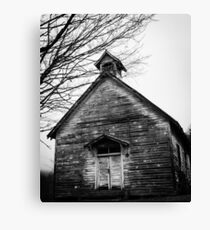 Old Country Church Charm Canvas Print