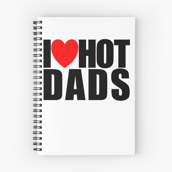 Item preview, I Love Hot Dads Red Heart Hot Father I Love Hot Dads Gear designed and sold by DynamicDesign.