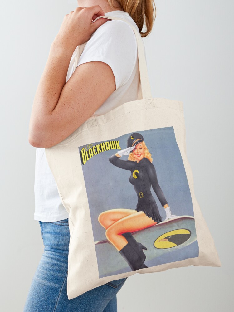 Lady Blackhawk Pin-Up 01 Tote Bag for Sale by TheWrightMan