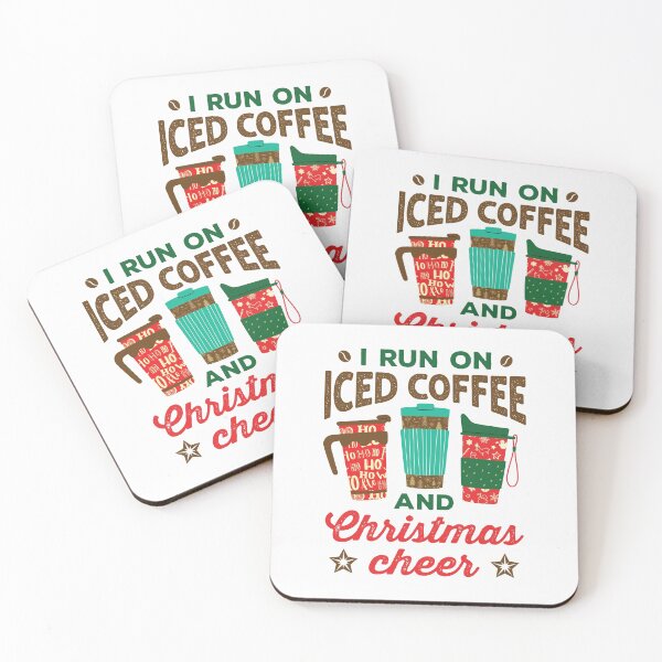Artikelvorschau, Ich laufe mit Eiskaffee und Weihnachtsstimmung entworfen und verkauft von jaygo.