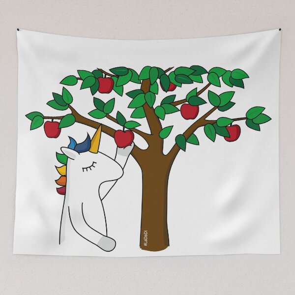 Item preview, Unicorn apple tree designed and sold by LaDaDi.