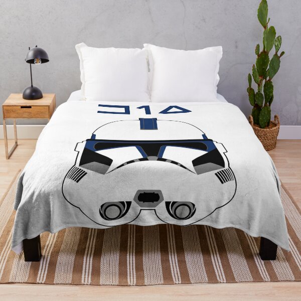 Kids Super Soft Bedding Featuring Clone Trooper Official Star Wars Product Star Wars Clone Wars Clone Army 1 Single Reversible Pillowcase 