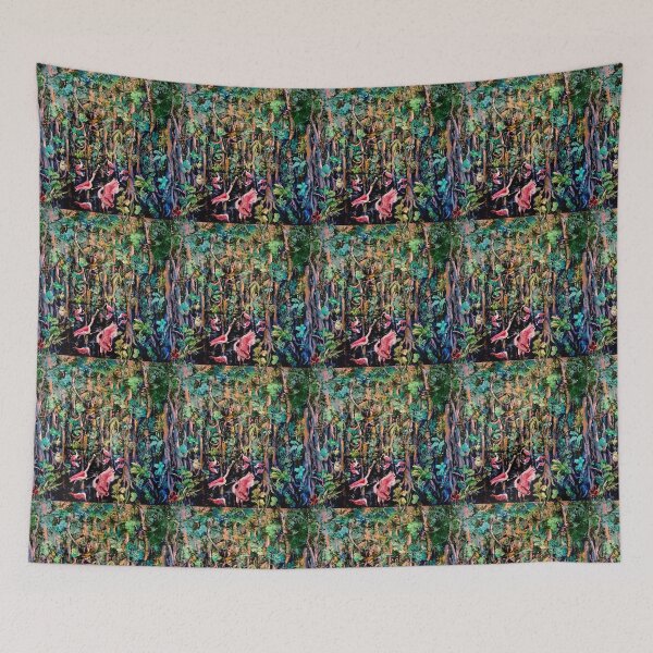 Item preview, Spoonbill Heaven designed and sold by Janice Schiff.