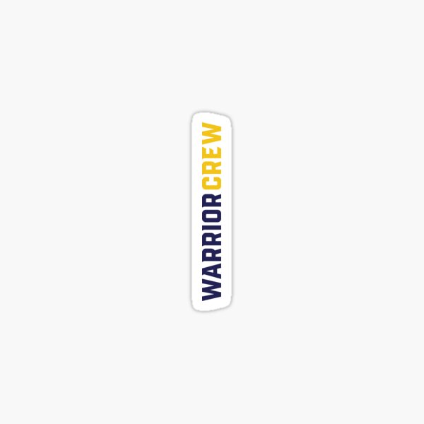 Warrior Crew Vertical Sticker