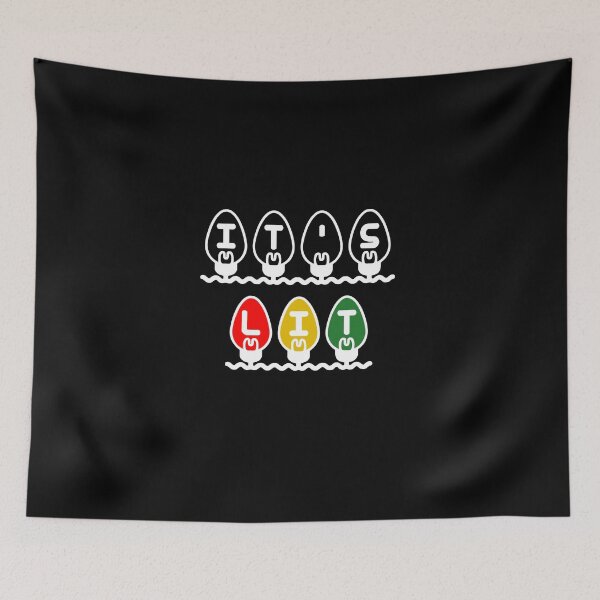 Item preview, Its lit Christmas Lights designed and sold by Shop With Jesus.