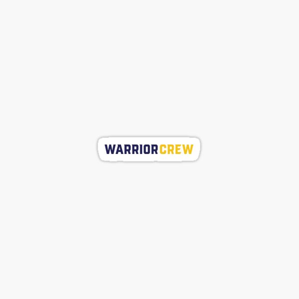 Warrior Crew Horizontal Sticker