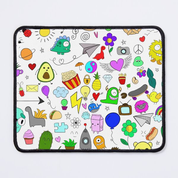 Item preview, Eclectic Doodle Sheet: Whimsical and Wonderful Creations designed and sold by ShutterStudios.