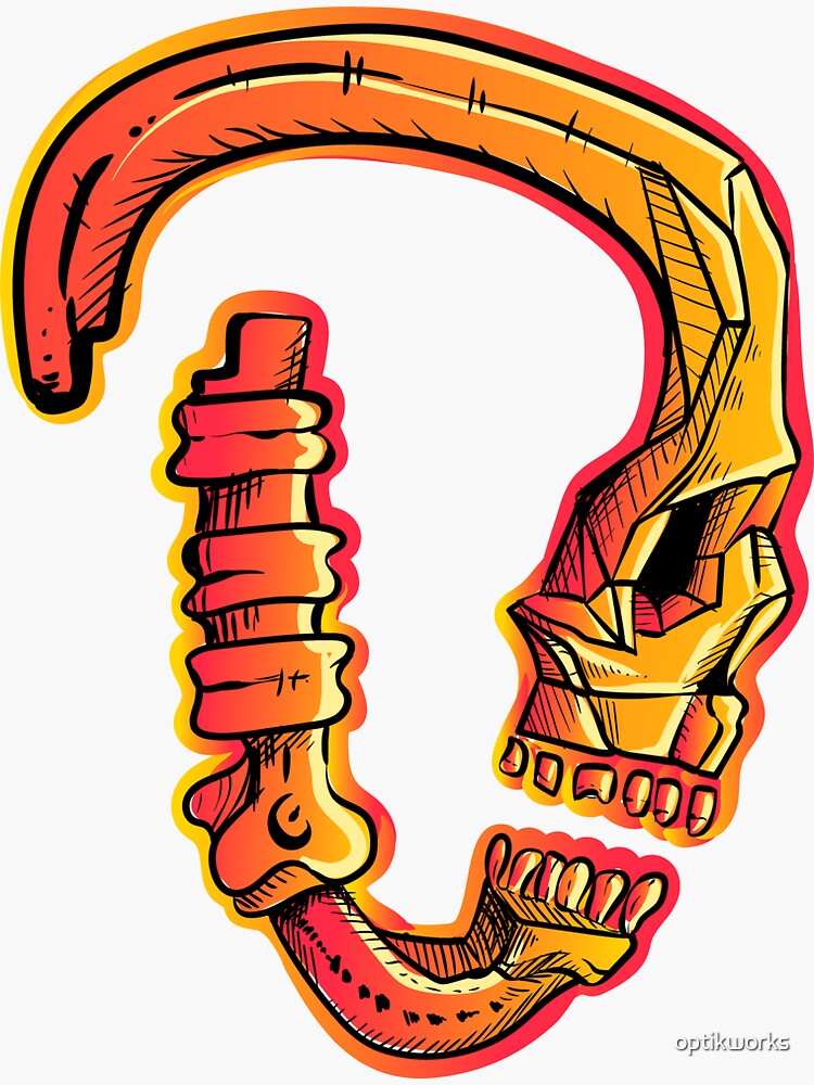 "Tree climber I Tree care chainsaw motif for arborist" Sticker by