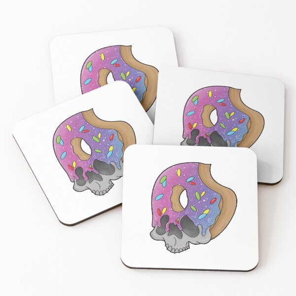 Item preview, Galactic Donut Skull Fusion: Sweet Surreal Delight designed and sold by ShutterStudios.