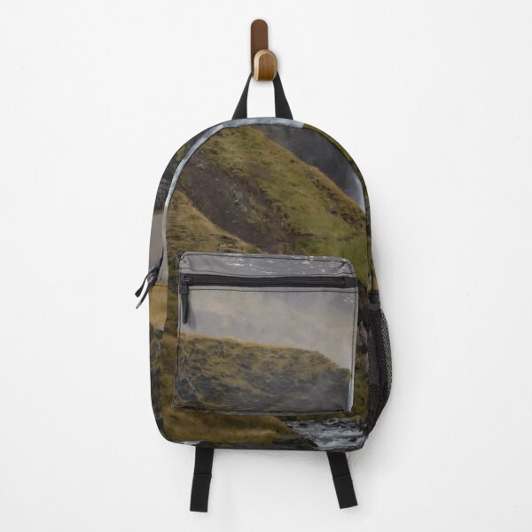 Item preview, Beautiful Icelandic waterfall soft glowing colors of fall designed and sold by BerryvineImage.