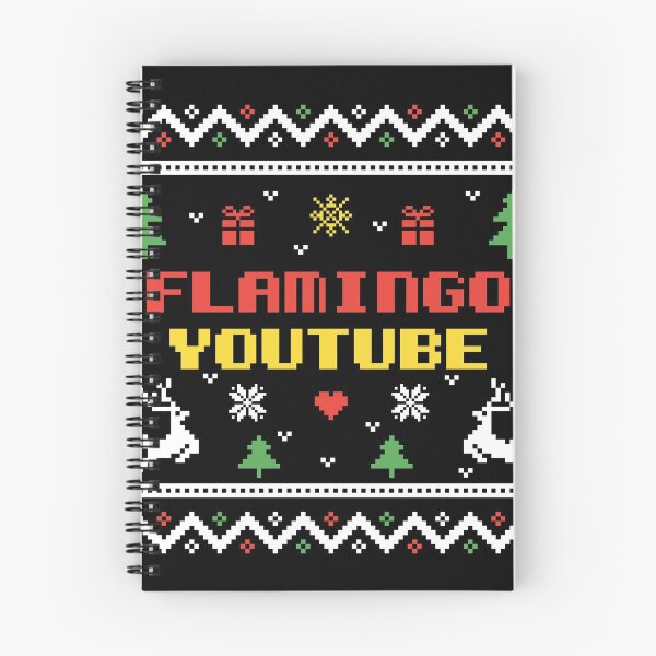 Item preview, Flamingo youtube Flamingo Plush christmas gift colored ugly lovely sweater,  funny sweater, pixel artwork, 8bitart, designed and sold by SGS-.