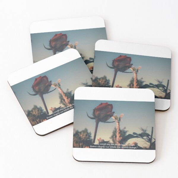Item preview, If we could see the miracle of a single flower clearly our whole life would change! designed and sold by OUAID.